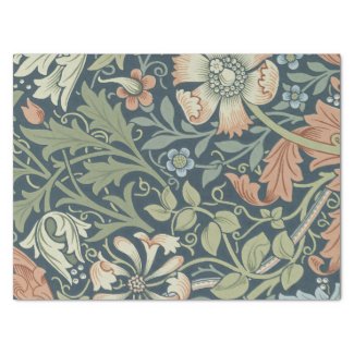 William Morris Green Leicester Vintage Art Nouveau