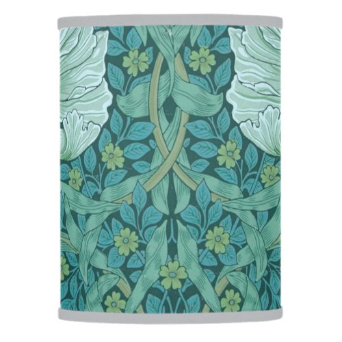 William Morris _ Green Pimpernel Pattern Lamp Shade