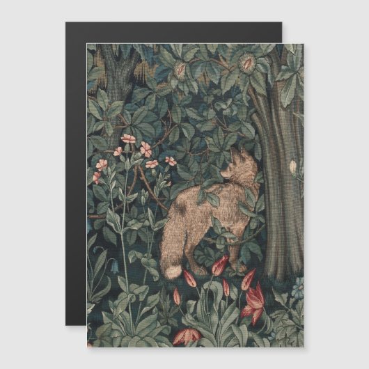 William Morris Greenery Fox Wildlife (Front/Back)