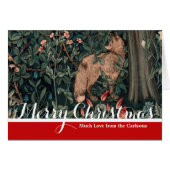 William Morris Greenery Fox Wildlife (Front Horizontal)