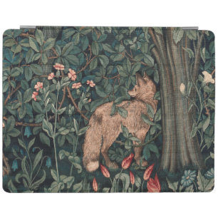 William Morris Greenery Fox Wildlife Art iPad Smart Cover