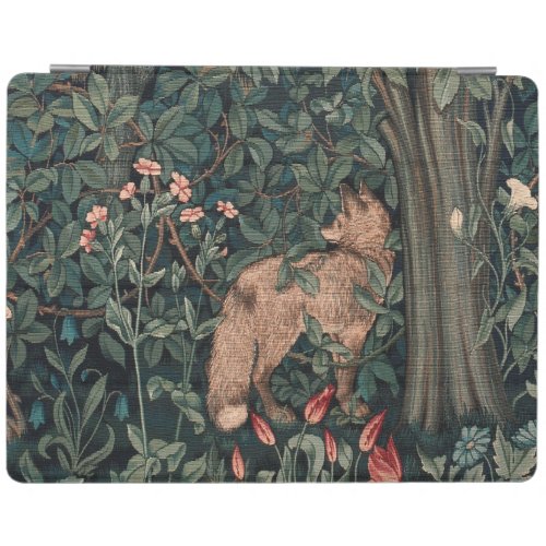 William Morris Greenery Fox Wildlife  iPad Smart Cover