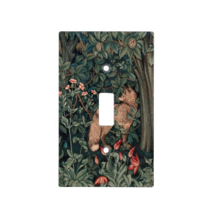 William Morris Greenery Fox Wildlife Light Switch Cover