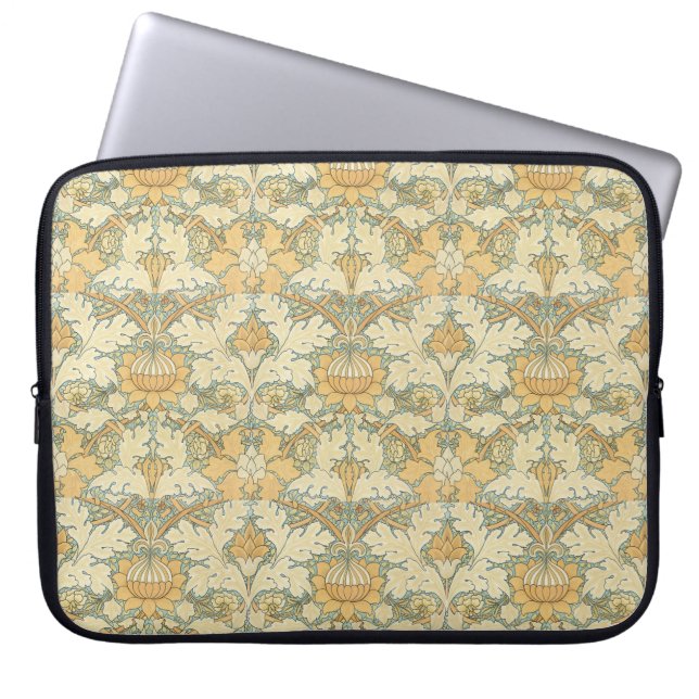 William Morris "Growing"  Laptop Sleeve (Front)