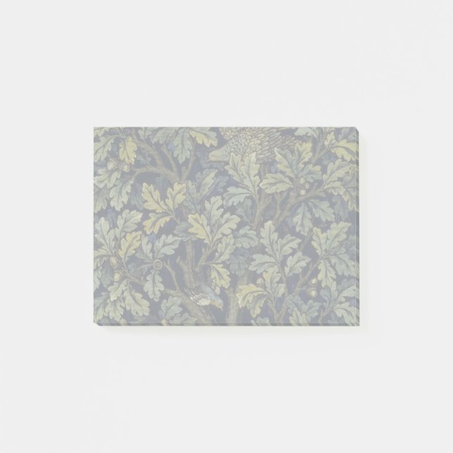 William Morris Hen Pheasant Bird Tree Botanical Post-it Notes (Front)
