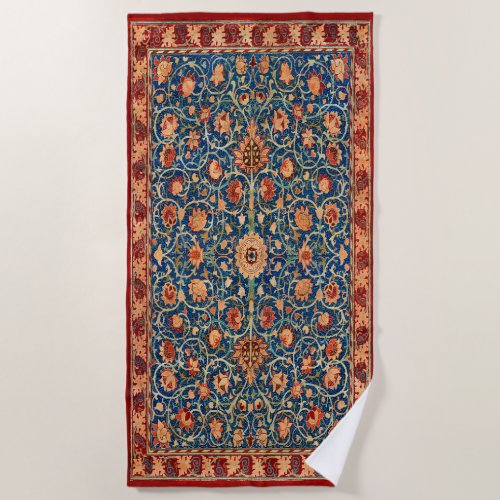 William Morris Holland Park Carpet Beach Towel