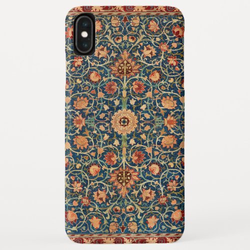 William Morris Holland Park Carpet Pattern iPhone XS Max Case