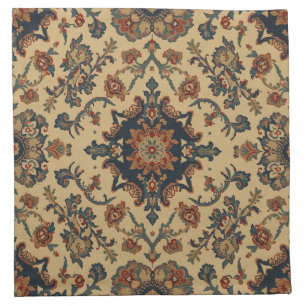 William Morris Holland Park Carpet Vintage pattern Cloth Napkin