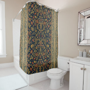 William Morris Holland Park Carpet Vintage pattern Shower Curtain