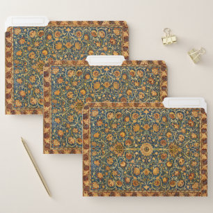 William Morris Holland Park Vintage Carpet Rug File Folder