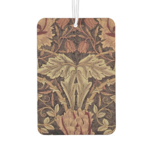 William Morris Honeysuckle Antique Floral Pattern Air Freshener