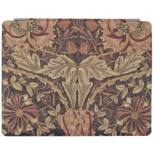 William Morris Honeysuckle Antique Floral Pattern iPad Smart Cover