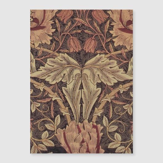 William Morris Honeysuckle Classic English Art (Front)