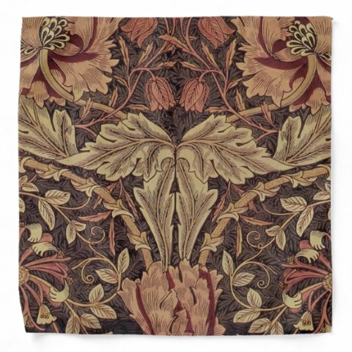 William Morris Honeysuckle Classic English Art Bandana