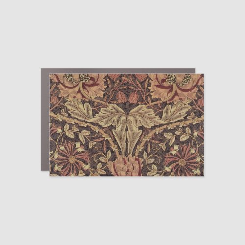 William Morris Honeysuckle Classic English Art Car Magnet