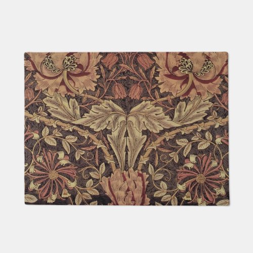 William Morris Honeysuckle Classic English Art Doormat
