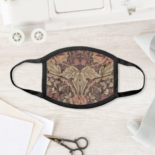 William Morris Honeysuckle Classic English Art Face Mask