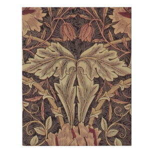 William Morris Honeysuckle Classic English Art Faux Canvas Print