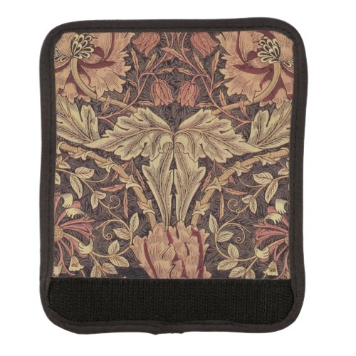 William Morris Honeysuckle Classic English Art Luggage Handle Wrap