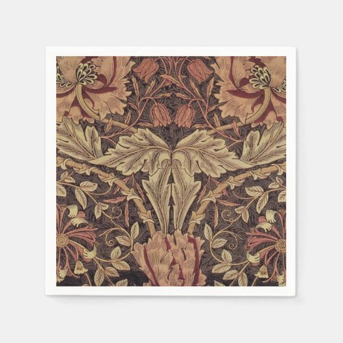 William Morris Honeysuckle Classic English Art Napkins