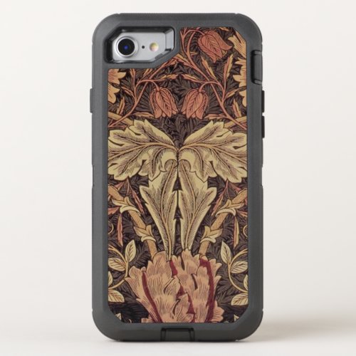 William Morris Honeysuckle Classic English Art OtterBox Defender iPhone SE87 Case