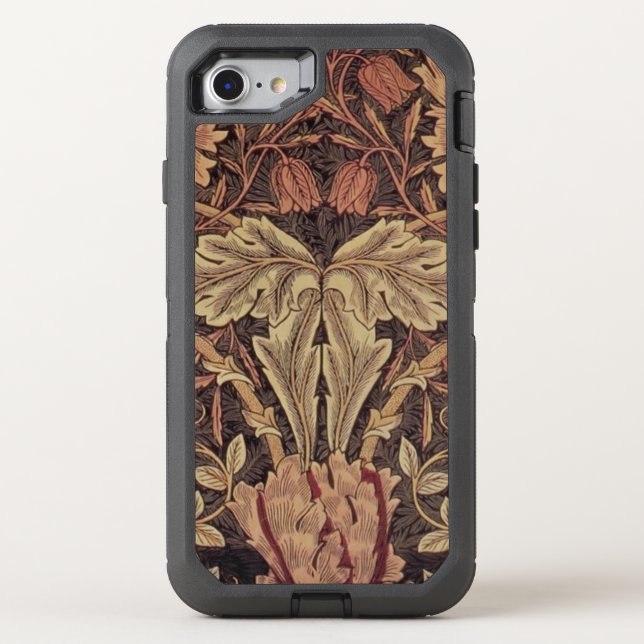 William Morris Honeysuckle Classic English Art Otterbox iPhone Case (Back)