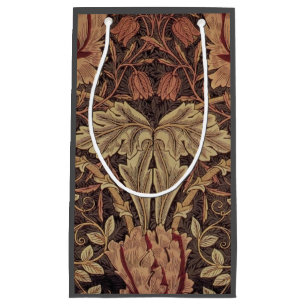 William Morris Honeysuckle Classic English Art Small Gift Bag