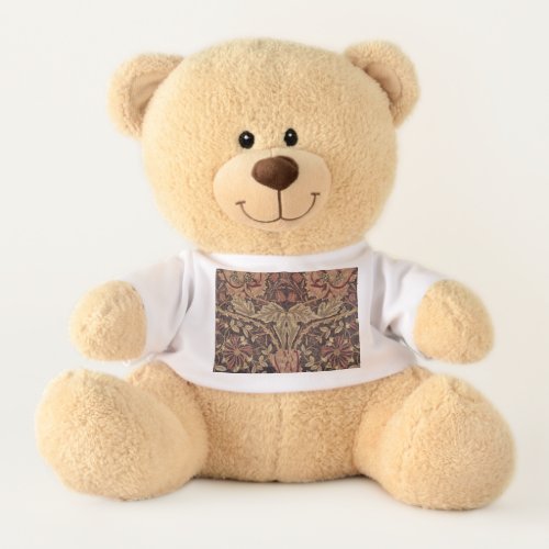 William Morris Honeysuckle Classic English Art Teddy Bear