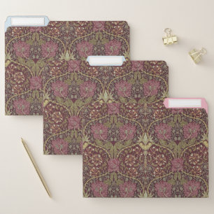William Morris, Honeysuckle, floral. pattern, art File Folder