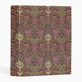 William Morris, Honeysuckle, floral. pattern, art Mini Binder