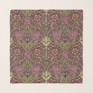 William Morris, Honeysuckle, floral. pattern, art Scarf