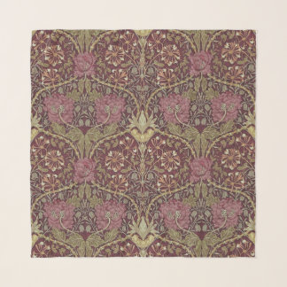 William Morris, Honeysuckle, floral. pattern, art Scarf