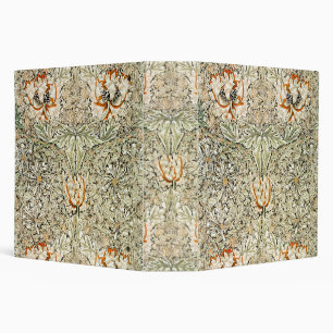 William Morris Honeysuckle Floral Wallpaper 3 Ring Binder