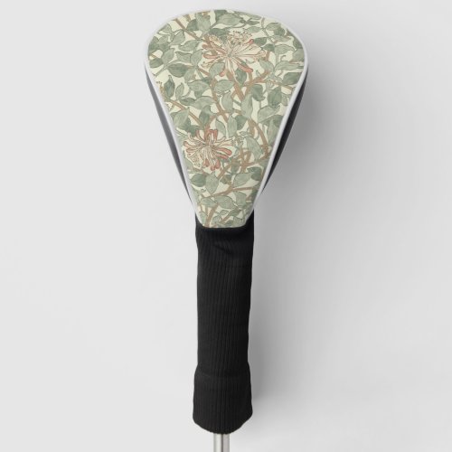 William Morris Honeysuckle Flower Wallpaper Golf Head Cover