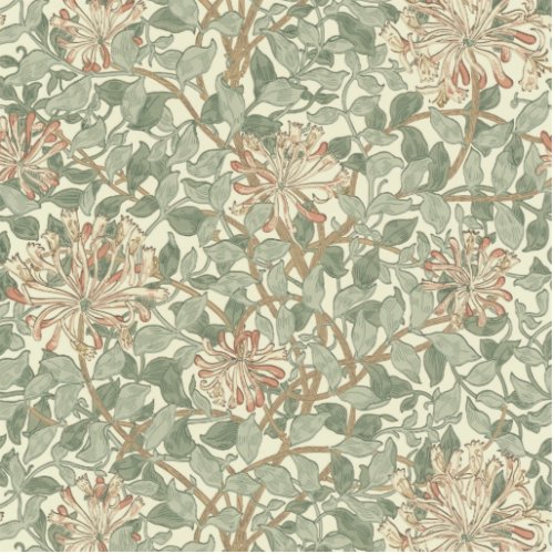 William Morris Honeysuckle Flower Wallpaper Statuette