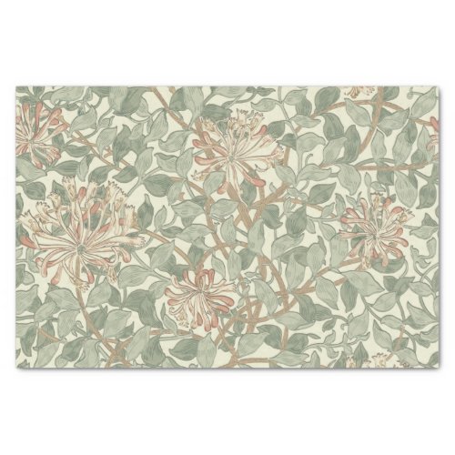 William Morris Honeysuckle Flower Wallpaper Tissue Paper