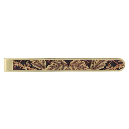 William Morris Honeysuckle Gold Finish Tie Bar