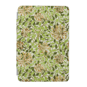William Morris Honeysuckle Green Flowers iPad Mini Cover