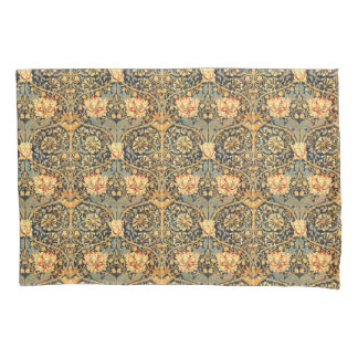 William Morris Honeysuckle Pattern Pillow Case