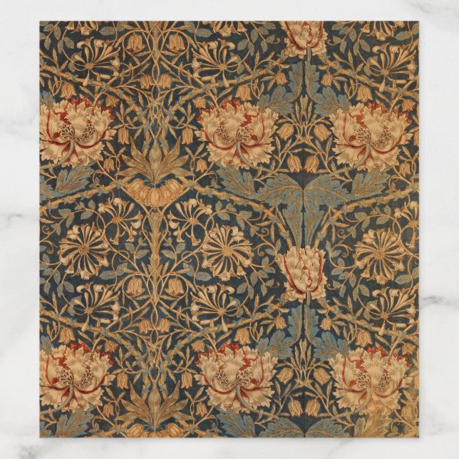 William Morris Honeysuckle Rich Wallpaper Envelope Liner (Design)