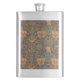 William Morris Honeysuckle Rich Wallpaper Flask