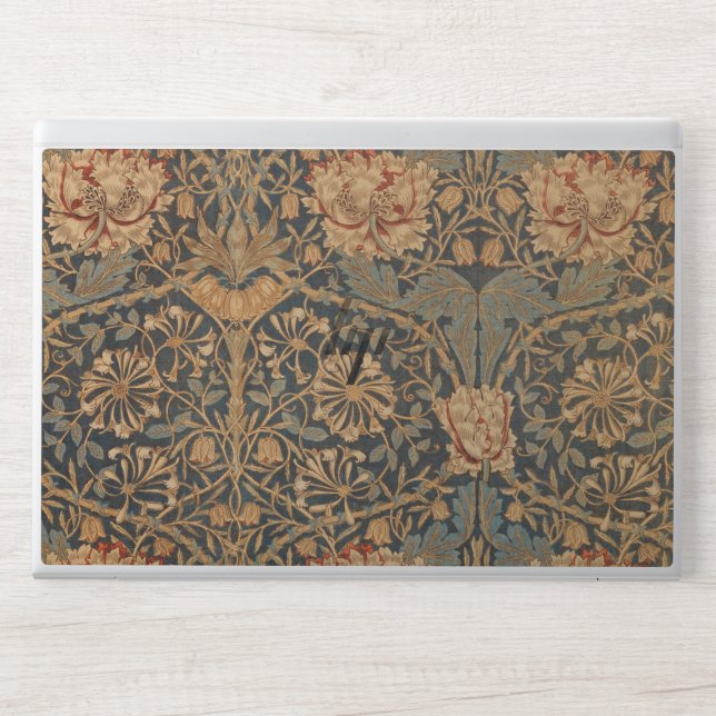 William Morris Honeysuckle Rich Wallpaper HP Laptop Skin (Front)