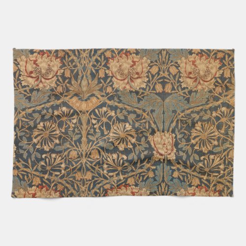 William Morris Honeysuckle Rich Wallpaper Kitchen Towel