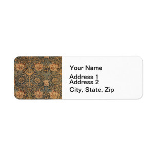 William Morris Honeysuckle Rich Wallpaper Label