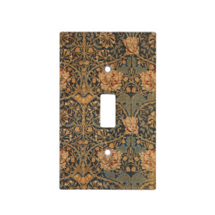 William Morris Honeysuckle Rich Wallpaper Light Switch Cover