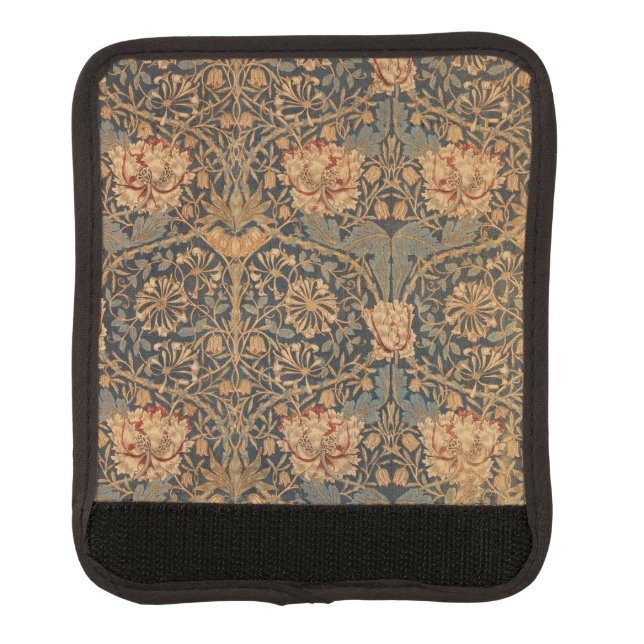 William Morris Honeysuckle Rich Wallpaper Luggage Handle Wrap (Front)