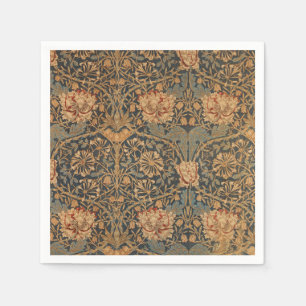 William Morris Honeysuckle Rich Wallpaper Napkins