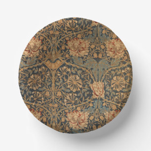 William Morris Honeysuckle Rich Wallpaper Paper Bowls