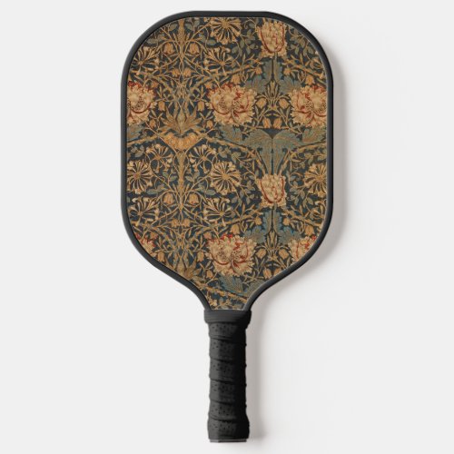 William Morris Honeysuckle Rich Wallpaper Pickleball Paddle