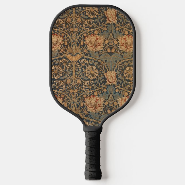 William Morris Honeysuckle Rich Wallpaper Pickleball Paddle (Front)